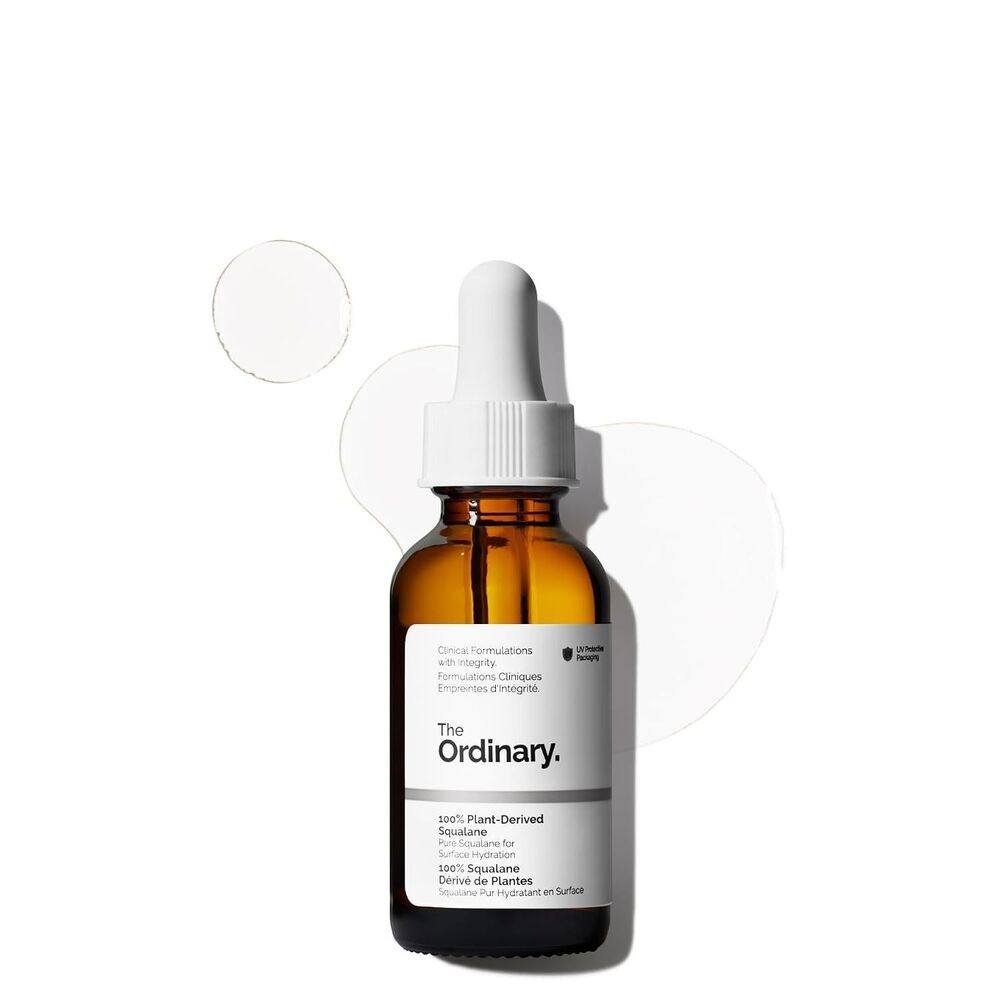 The Ordinary Plant-Derived Squalane for Skin and Hair Lightweight Hydration 1oz
